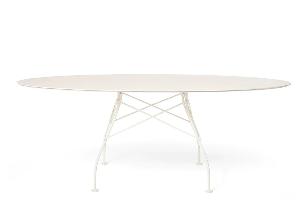 Glossy Outdoor Dining Table Outdoor Dining Tables Kartell