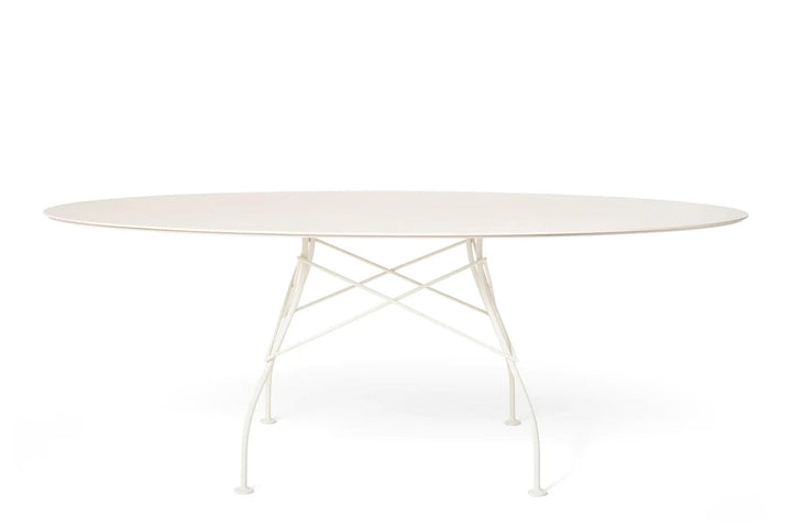 Glossy Outdoor Dining Table Outdoor Dining Tables Kartell