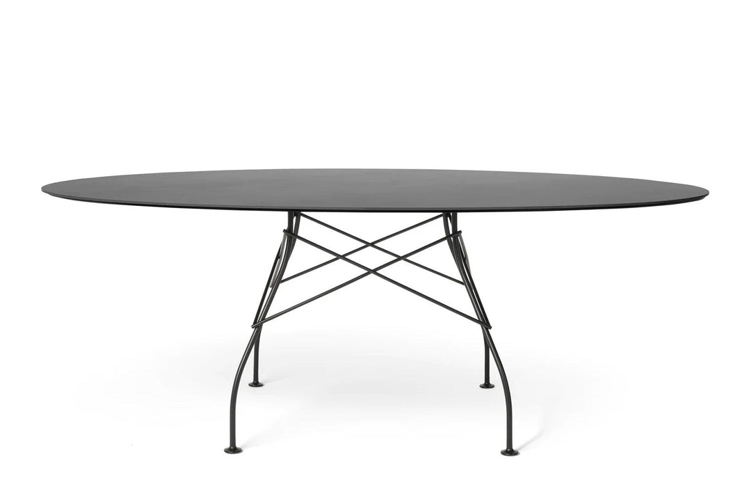 Glossy Outdoor Dining Table Outdoor Dining Tables Kartell