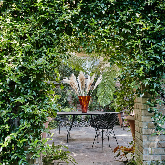 Glossy Outdoor Oval Dining Table Tables Kartell