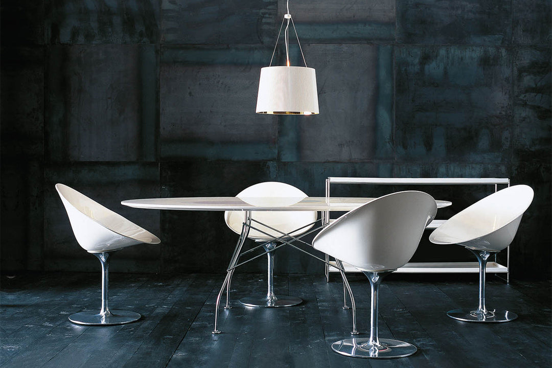 Glossy XXL Dining Table Dining Tables Kartell