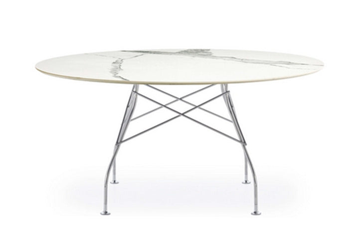 Glossy XXL Dining Table Dining Tables Kartell