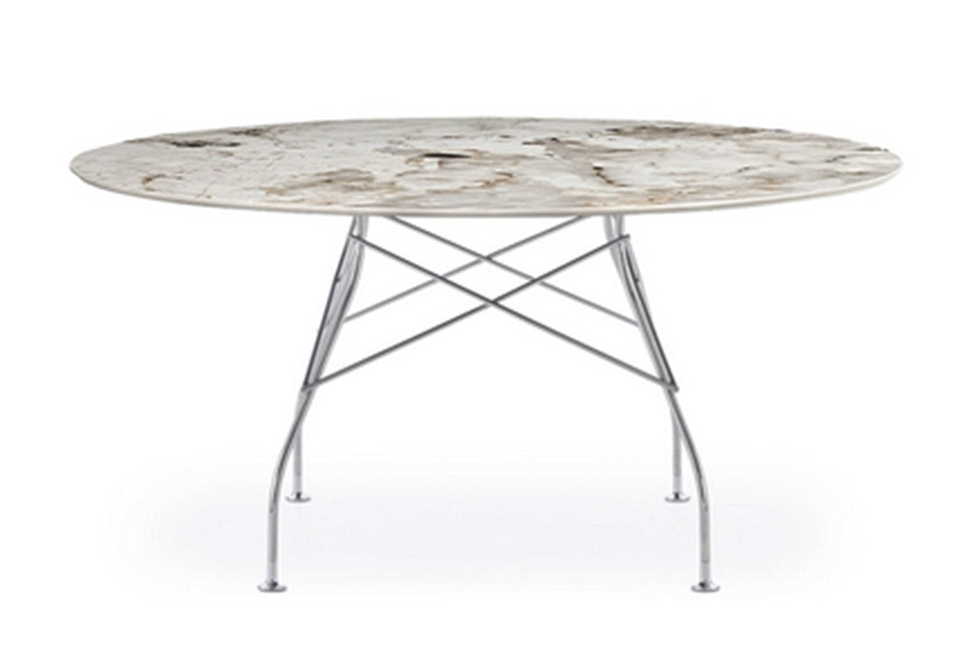 Glossy XXL Dining Table Dining Tables Kartell
