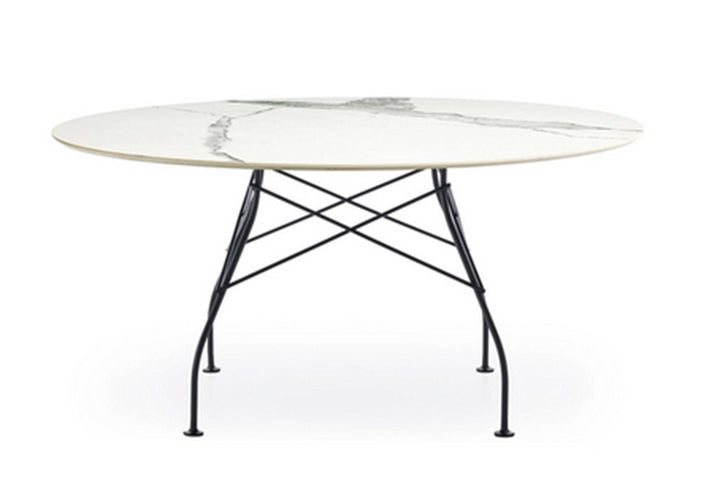Glossy XXL Dining Table Dining Tables Kartell