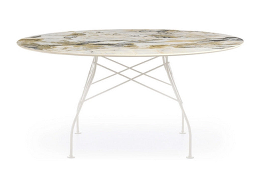 Glossy XXL Dining Table Dining Tables Kartell