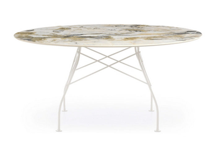 Glossy XXL Dining Table Dining Tables Kartell