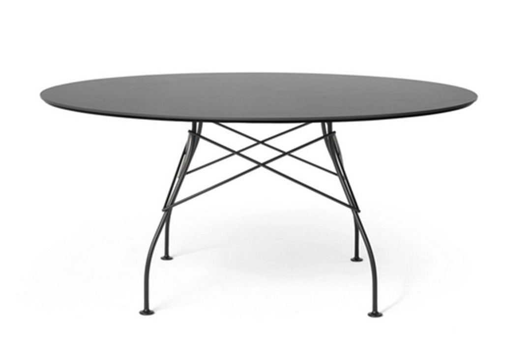 Glossy XXL Outdoor Dining Table Outdoor Dining Tables Kartell
