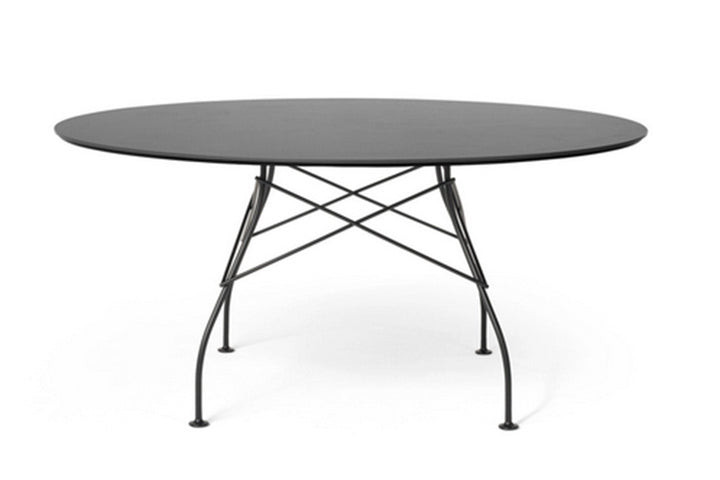 Glossy XXL Outdoor Dining Table Outdoor Dining Tables Kartell