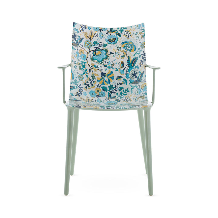 H.H.H. Graphic Impression Dining Armchair Chairs Kartell Green / Cream Mabelle