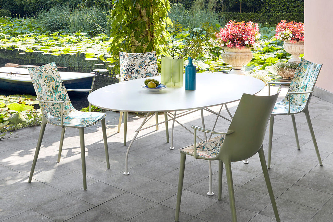 H.H.H. Graphic Impression Dining Chair Dining Chairs Kartell