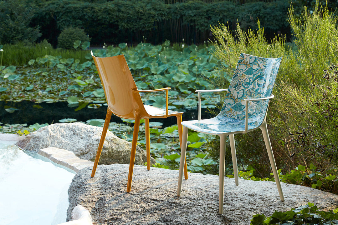 H.H.H. Graphic Impression Dining Chair Dining Chairs Kartell