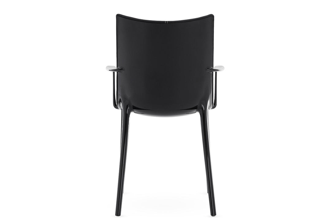 H.H.H. Leather Dining Chair Dining Chairs Kartell
