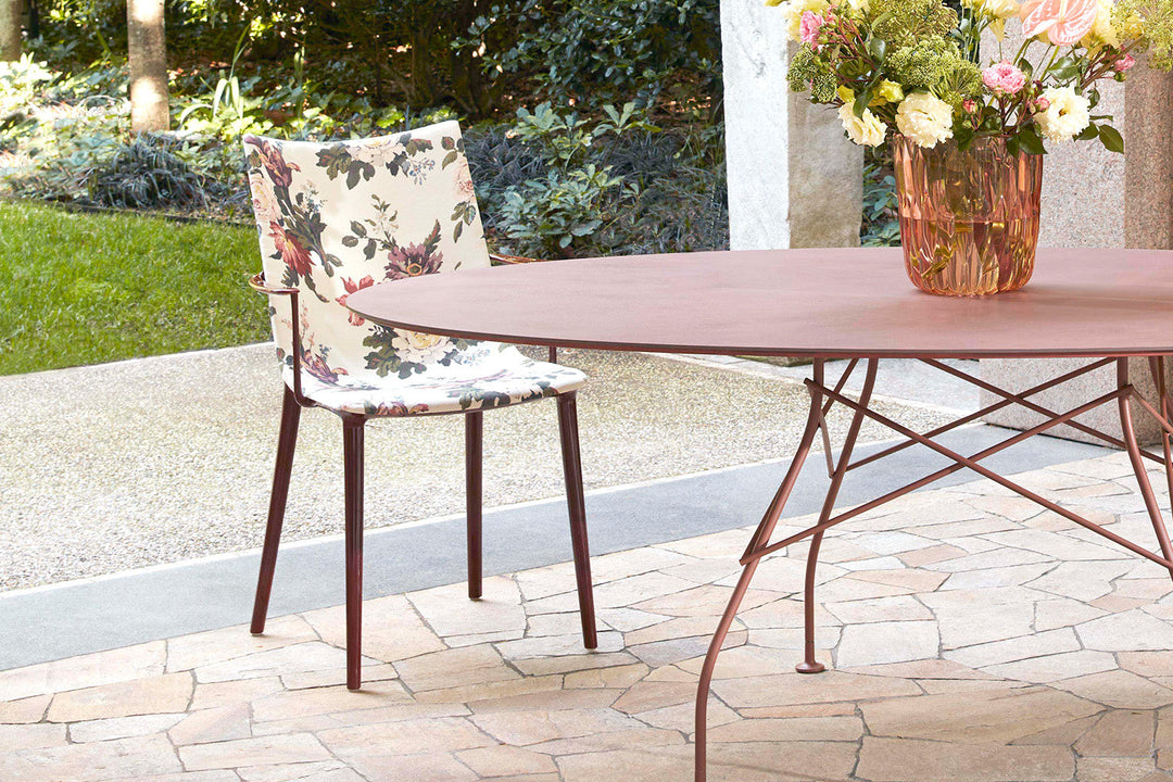 H.H.H. Upholstered Dining Chair Quickship Dining Chairs Kartell