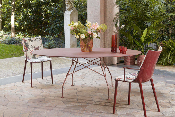 H.H.H. Upholstered Dining Chair Quickship Dining Chairs Kartell