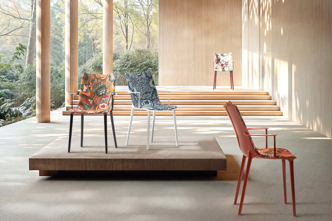 H.H.H. Upholstered Dining Chair Dining Chairs Kartell