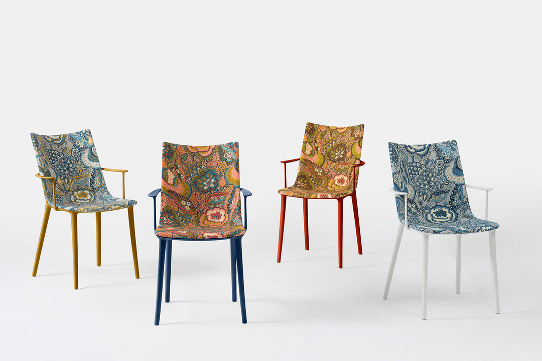 H.H.H. Upholstered Dining Chair Dining Chairs Kartell