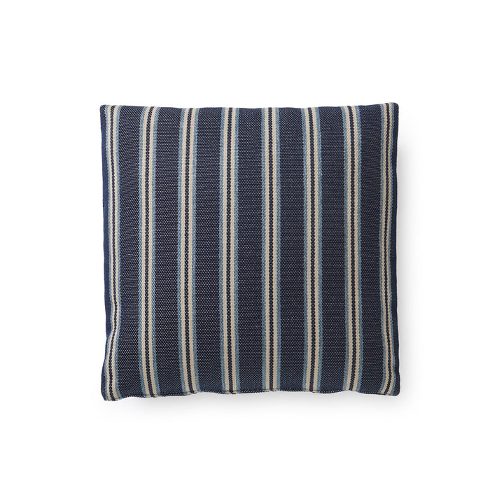 Hiray Sofa Striped Throw Pillow Pillows Kartell White / Blue