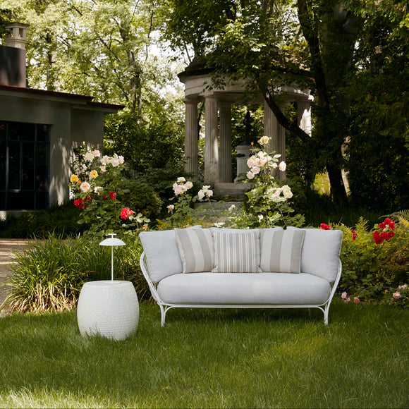 Hiray Sofa Striped Throw Pillow Pillows Kartell