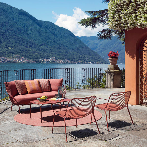 Hiray Sofa Striped Throw Pillow Pillows Kartell