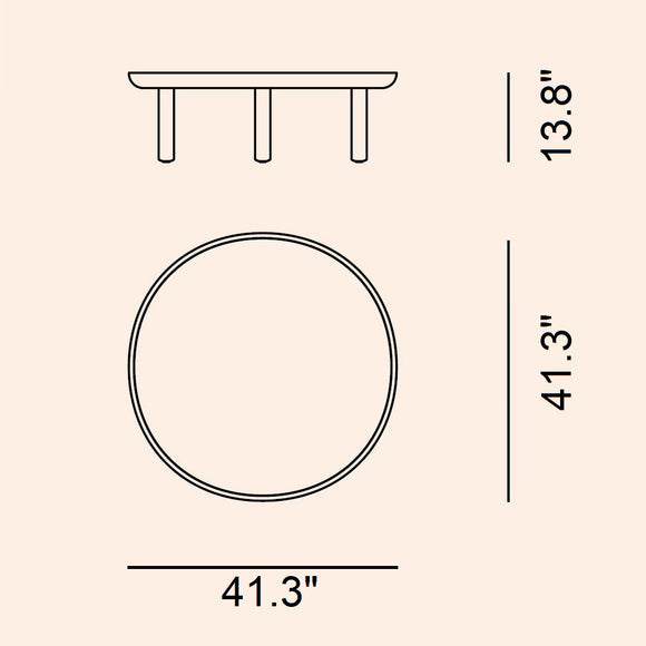 K-Top Coffee Table Tables Kartell