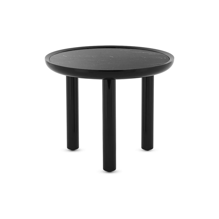 K-Top Side Table Accent Tables Kartell Black Marquina / Black