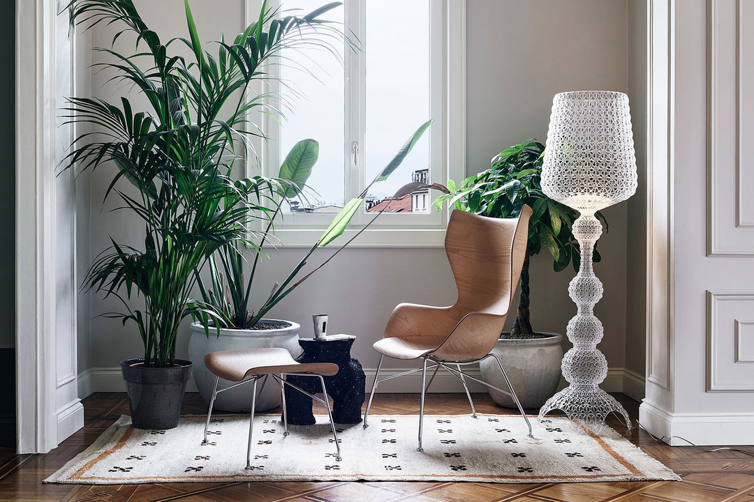 K/Wood Lounge Chair Chairs Kartell