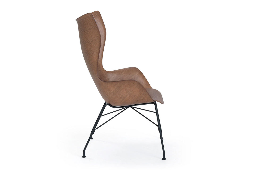 K/Wood Lounge Chair Chairs Kartell
