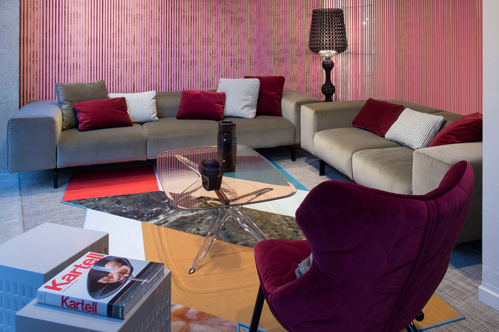 Largo Velvet Sofa Sofas Kartell