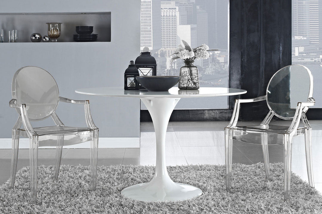 Louis Ghost Dining Chair (Set of 2) Quickship Dining Chairs Kartell