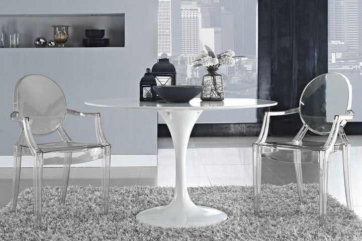 Louis Ghost Dining Chair (Set of 2) Quickship Dining Chairs Kartell