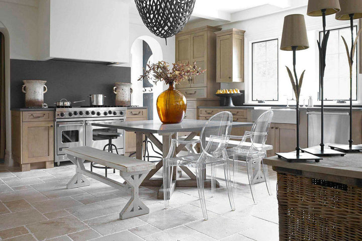 Louis Ghost Dining Chair (Set of 2) Quickship Dining Chairs Kartell