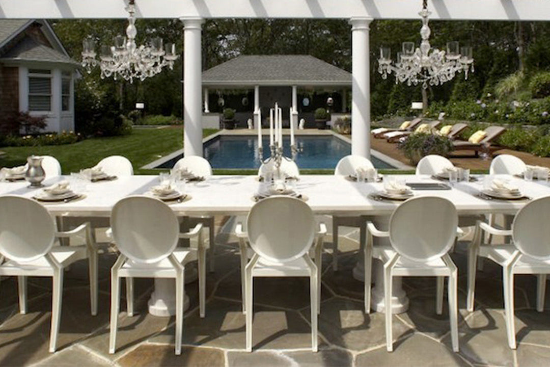 Louis Ghost Dining Chair (Set of 2) Quickship Dining Chairs Kartell