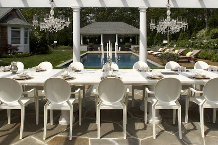 Louis Ghost Dining Chair (Set of 2) Quickship Dining Chairs Kartell