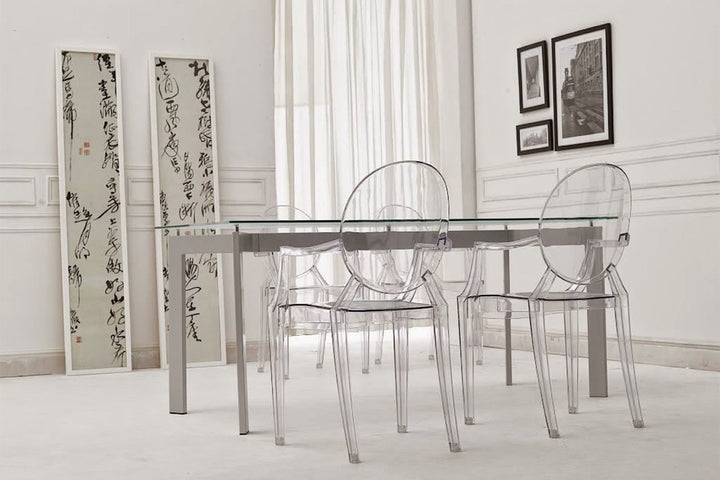 Loulou Ghost Dining Chair Dining Chairs Kartell