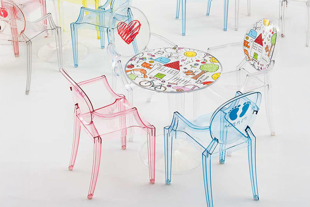 LouLou Ghost Special Edition Dining Chair Dining Chairs Kartell