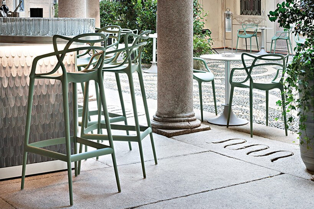 Masters Bar Stool Bar + Counter Stools Kartell