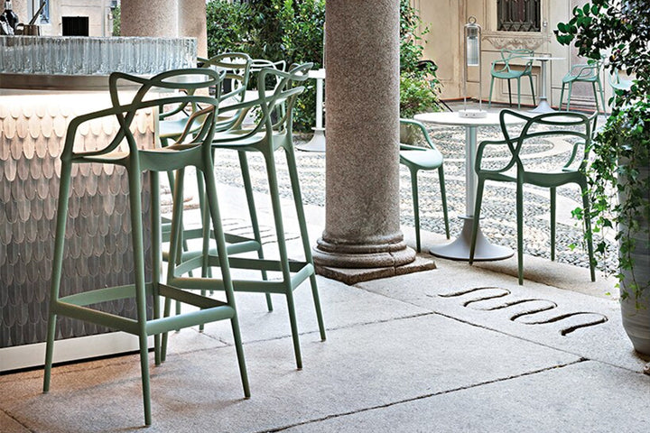 Masters Bar Stool Bar + Counter Stools Kartell