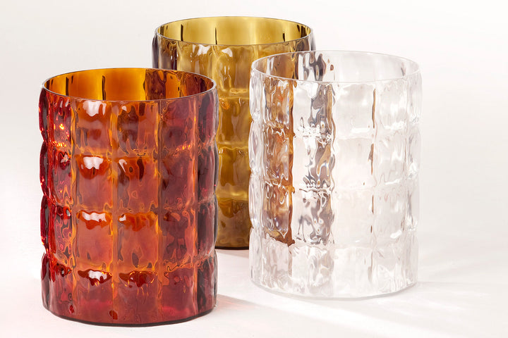Matelassé Vase Vases + Planters Kartell
