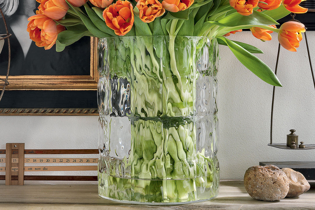 Matelassé Vase Vases + Planters Kartell