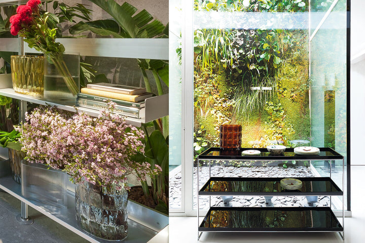 Matelassé Vase Vases + Planters Kartell