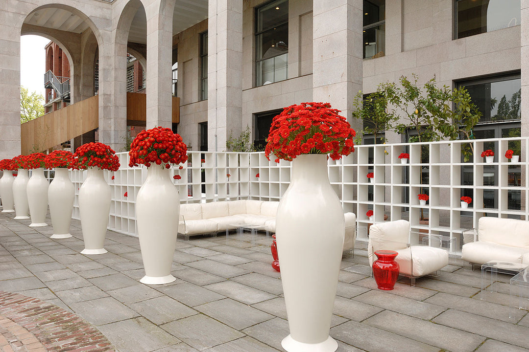 Misses Flower Power Vase Outdoor Vases + Planters Kartell