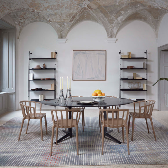 Multiplo XL Oval Dining Table Tables Kartell