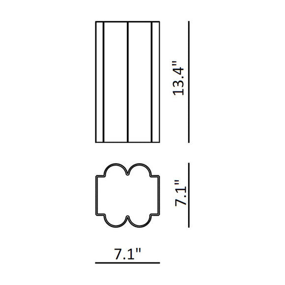 Okra Outdoor Vase Vases Kartell