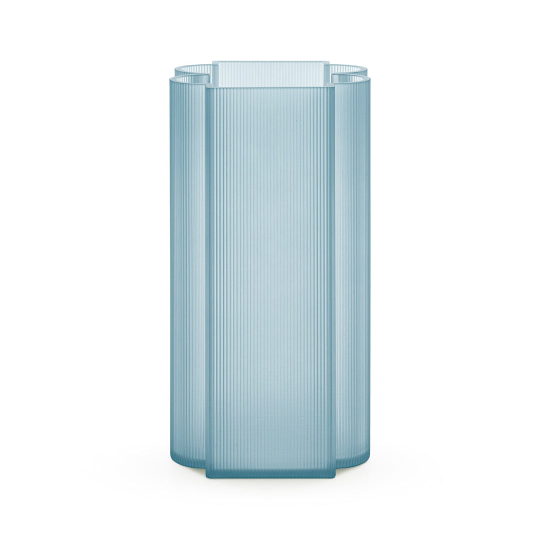 Okra Outdoor Vase Vases Kartell Light Blue Tall: 13.4 in height