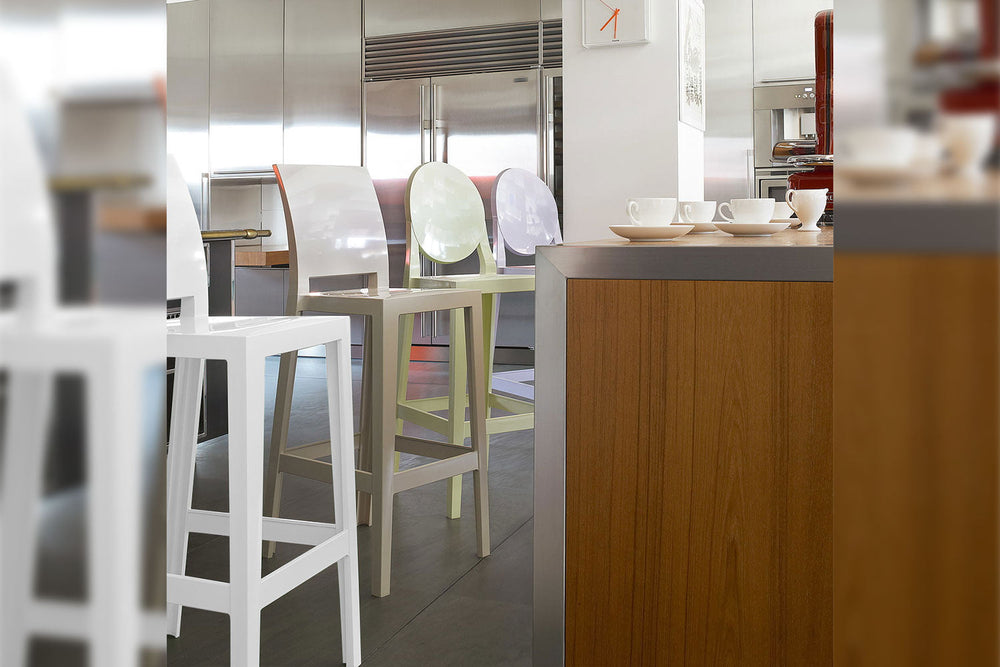 One More Please Bar Stool (Set of 2) Bar + Counter Stools Kartell