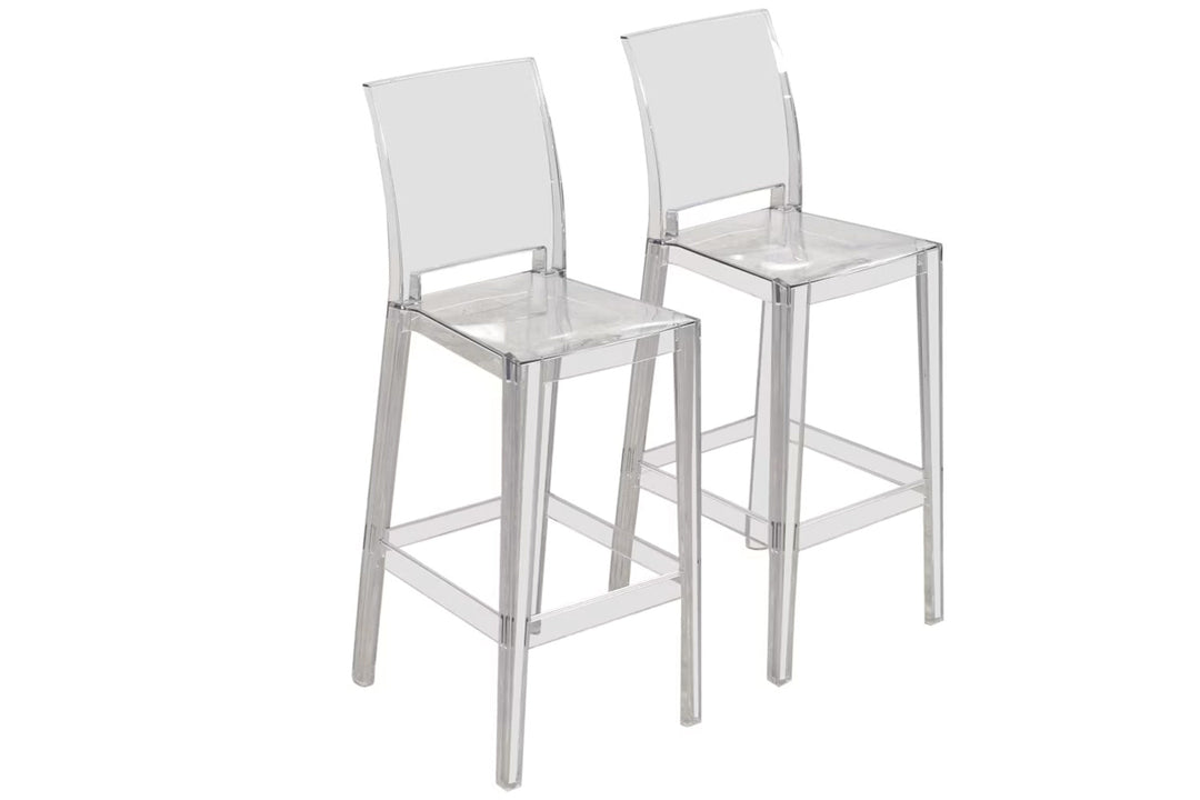 One More Please Bar Stool (Set of 2) Bar + Counter Stools Kartell