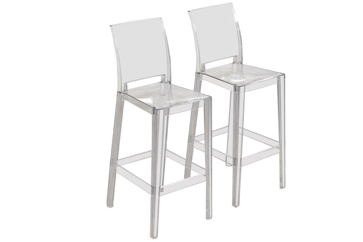 One More Please Bar Stool (Set of 2) Bar + Counter Stools Kartell