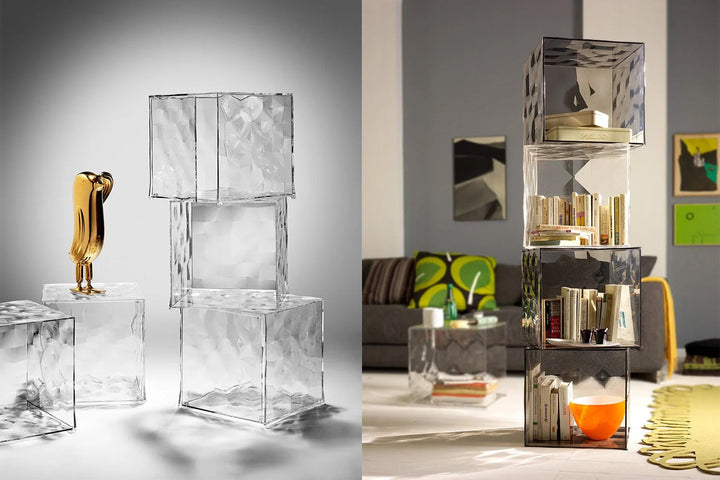 Optic Storage Shelves Kartell