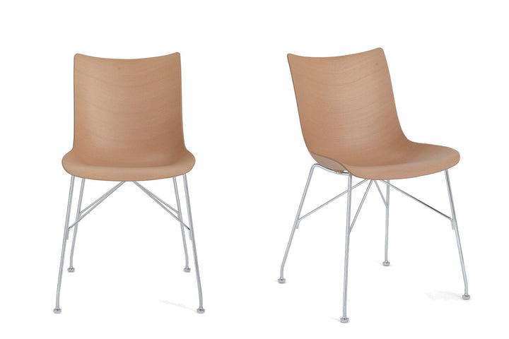 P/Wood Dining Chair Dining Chairs Kartell