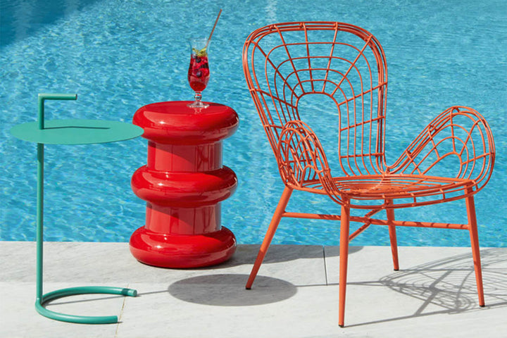 Pilastro Stool Ottomans + Stools Kartell